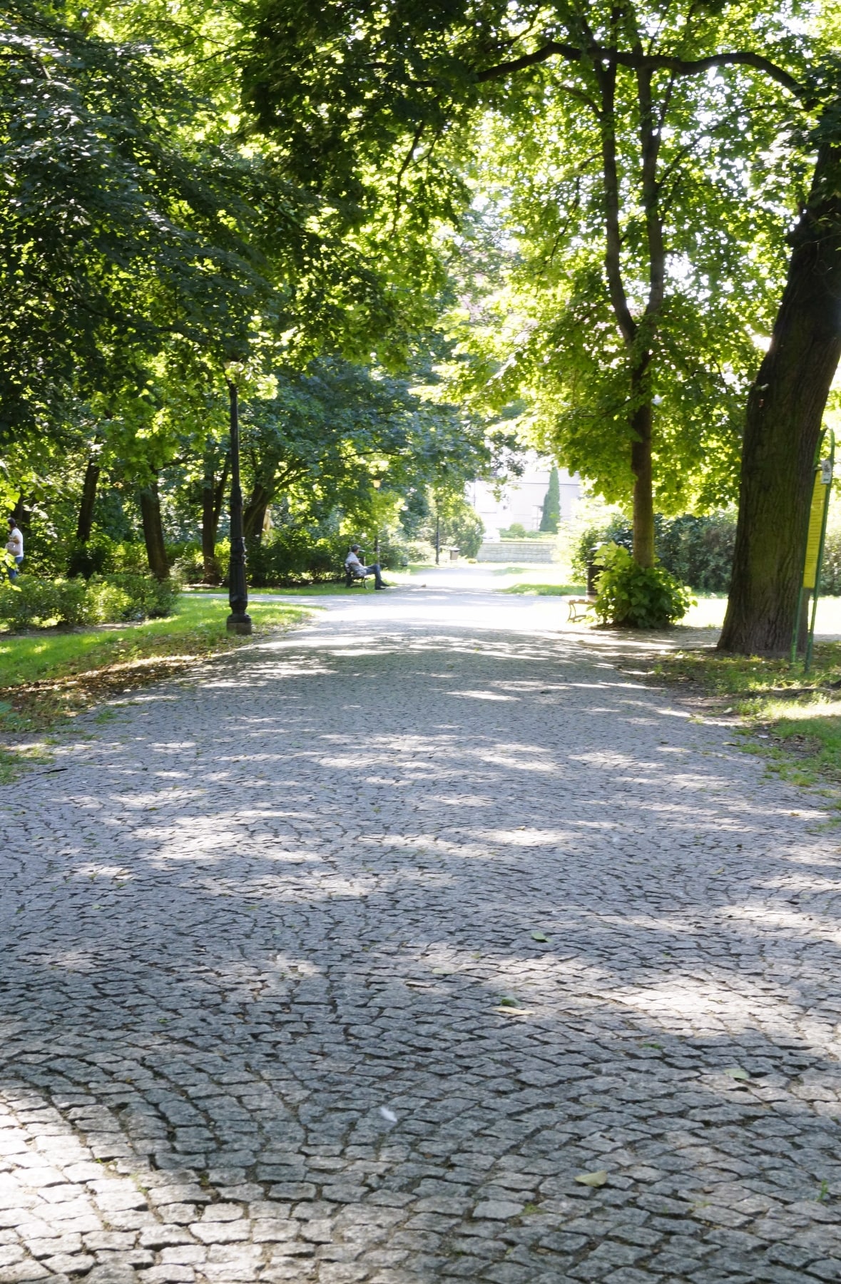 Parkové cesty z kamene